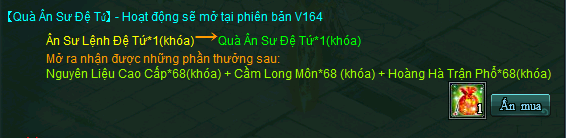 Webgame nhập vai Võ Lâm Chi Mộng - V164